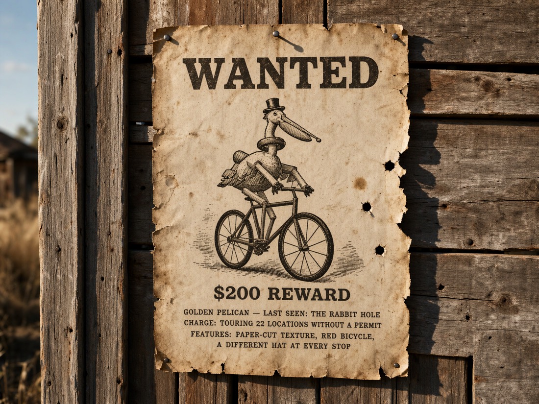 Western wanted poster